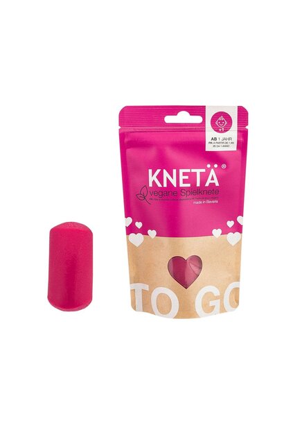 vegan speelklei in zakje 100gr. roze