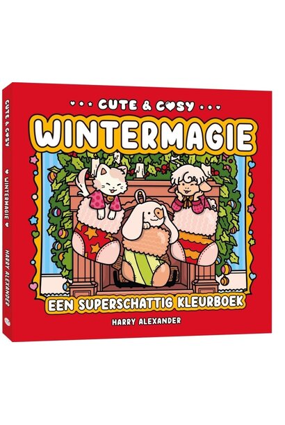 Kleurboek - cute & cosy wintermagie