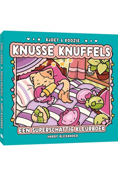 Kleurboek cute & cosy knusse knuffels