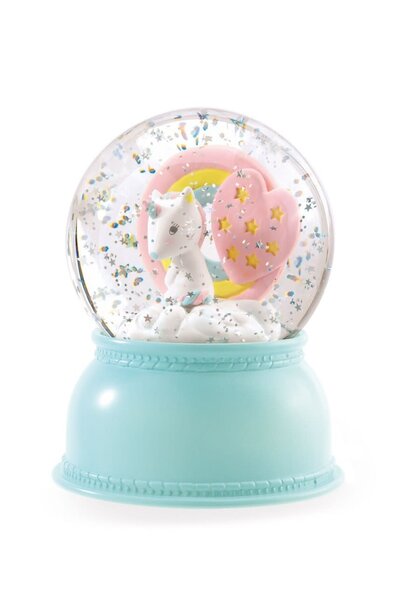sneeuwbol nachtlamp unicorn DD03408