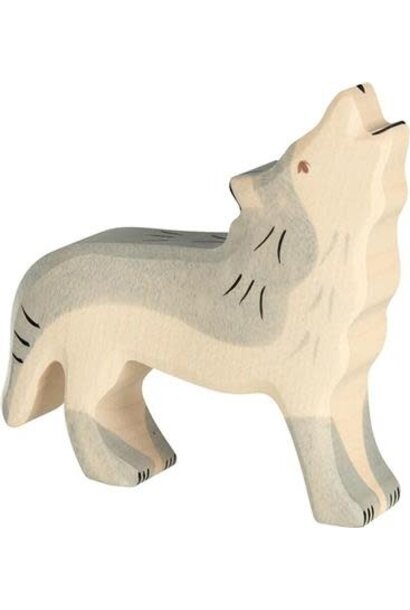 Holztiger wolf huilend 80109