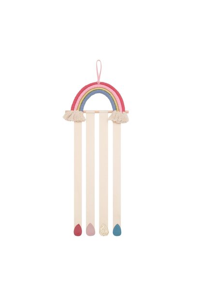 hanger voor haarspeldjes regenboog
