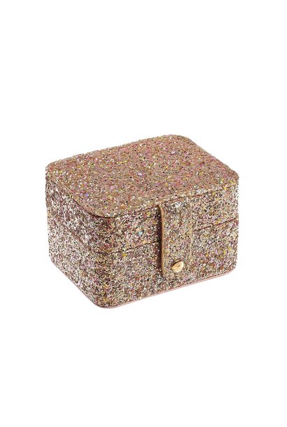 sieradendoosje gouden glitters