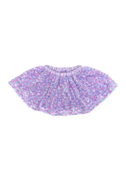 Great Pretenders purple party pailetten rok