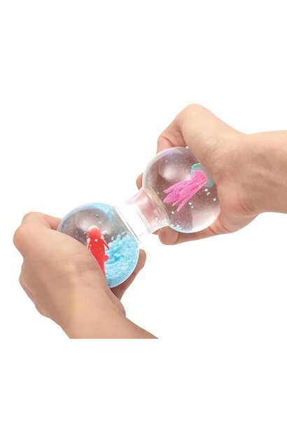 Moses dubbelzijdige fidget anti stress bal axolotl