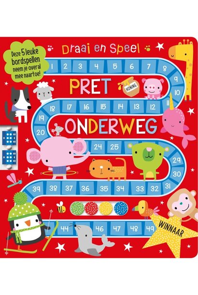Pret onderweg spelletjesboek - 5 bordspellen
