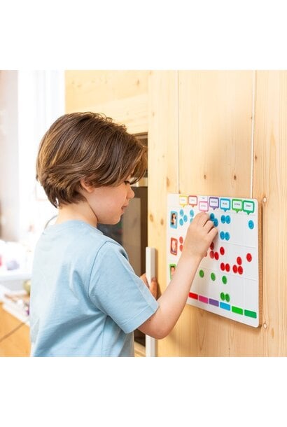 Gezinnig weekpeek weekplanner voor kinderen