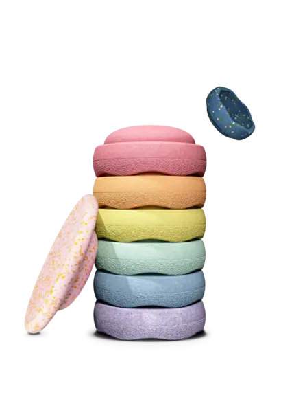 rainbow set water lily - pastel