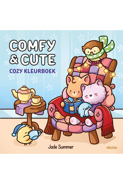 comfy & cute - cozy kleurboek Jade Summer