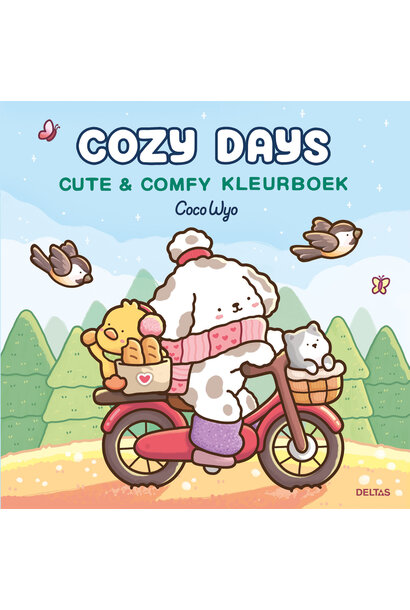 cozy days cute & comfy kleurboek coco wyo