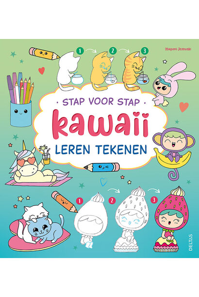 stap voor stap kawaii leren tekenen