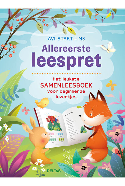 Deltas allereerste leespret samenleesboek AVI start - M3 - E3