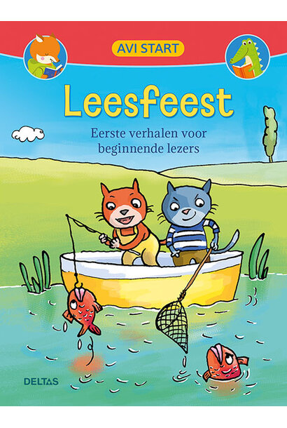 Deltas leesfeest eerste verhalen voor beginnende lezers AVI start