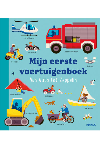 Deltas mijn eerste voertuigenboek kartonboek