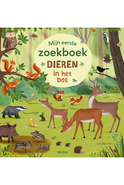 Deltas mijn eerste zoekboek - dieren in het bos ( kartonboek )