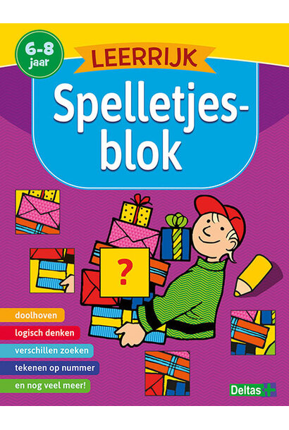 Deltas leerrijk spelletjesblok 6-8jr