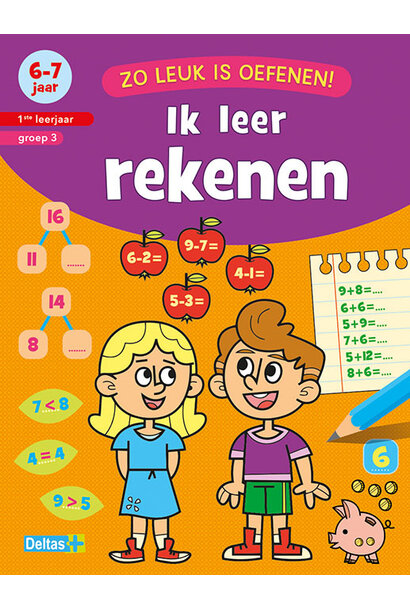 Deltas zo leuk is oefenen! ik leer rekenen 6-7jr.