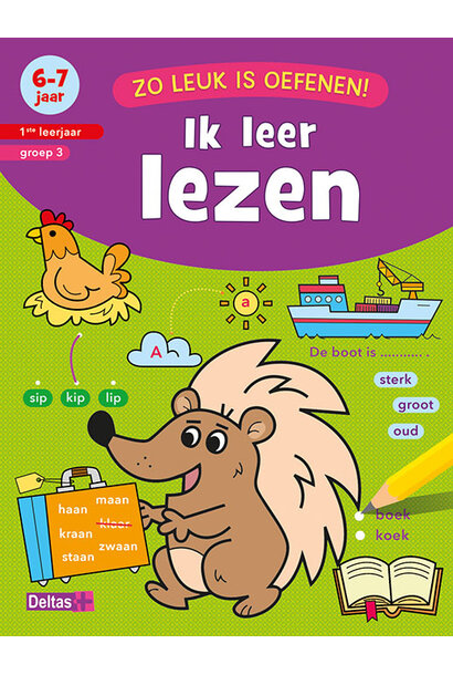 Deltas zo leuk is oefenen! ik leer lezen 6-7jr.