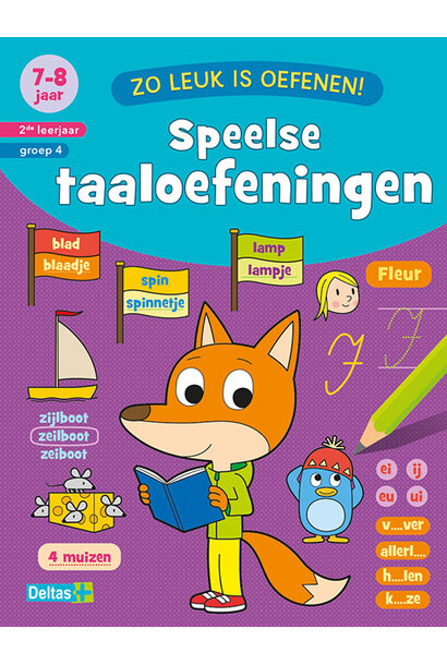 Deltas zo leuk is oefenen! speelse taaloefeningen 7-8jr.