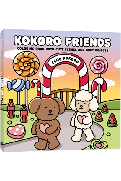 Cozy kleurboek Club kokoro - kokoro friends