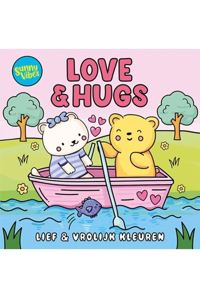 Sunny vibes kleurboek love & hugs