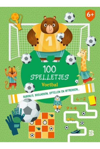 Doeboek - 100 spelletjes voetbal