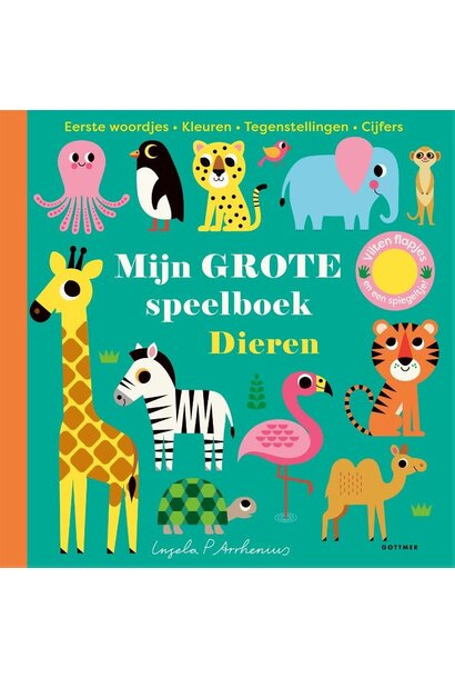 Boek | mijn grote speelboek dieren kartonboek