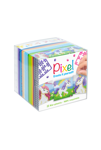 Pixelhobby pixel 3 pack - eenhoorn