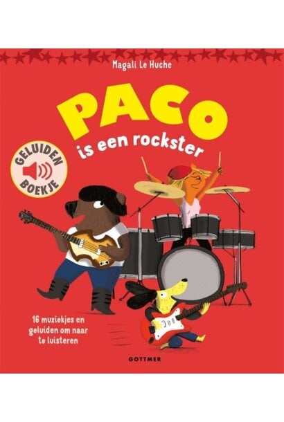 geluidenboek Paco is een rockster