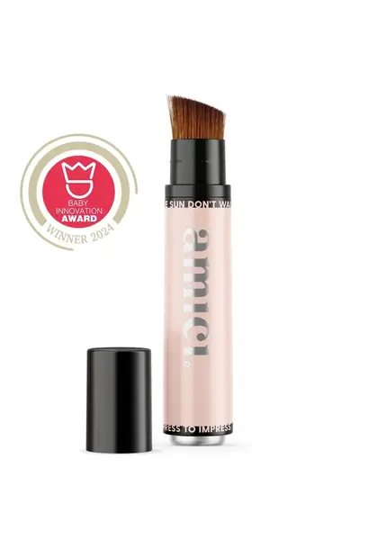 hervulbare zonnebrand kwast - popsicle pink