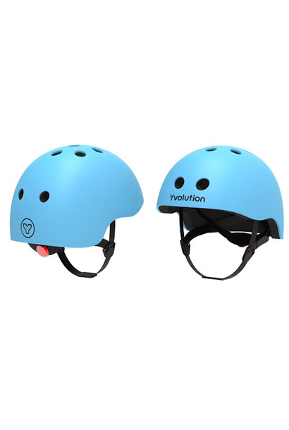 Yvolution helm - blauw