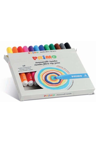 Primo jumbo viltstiften met fiber punt 7.6mm