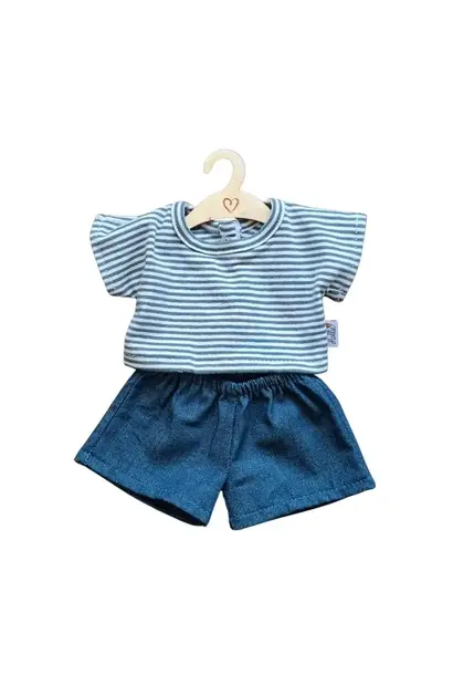 Hollie poppenkleding 34cm shirt + jeans