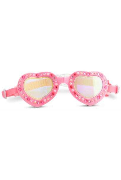 duikbril bow pink lace 3+
