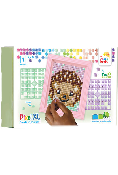 Pixelhobby pixel XL met fotolijst -  egel