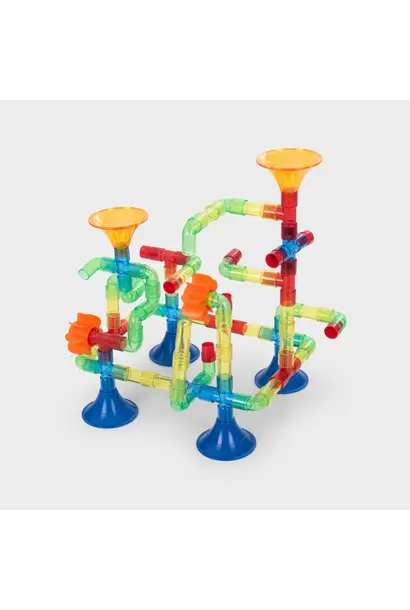 Tickit gekleurde waterbuizen set 74 delig