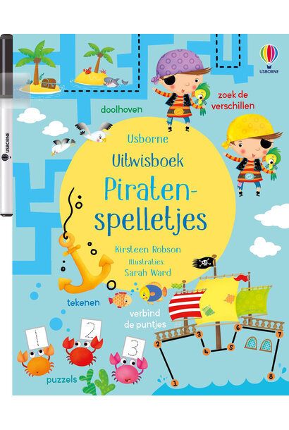 Spelletjes doeboek uitwisbaar | piraten