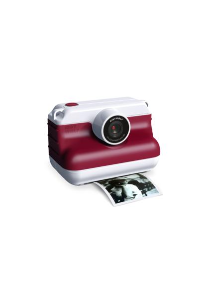 K-PRINT thermische fotoprinter - bordeaux rood