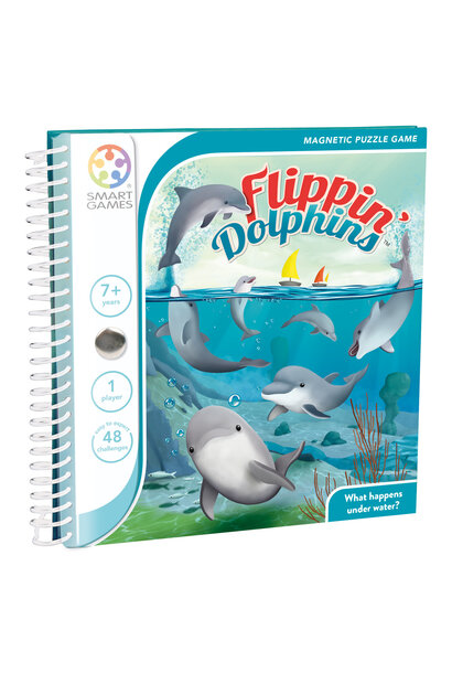 magnetisch puzzel (reis)spel flippin' dolphins 7+