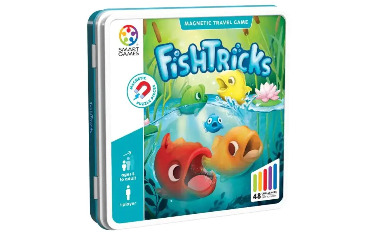 Smartgames magnetisch (reis)spel fishtricks 5+-1