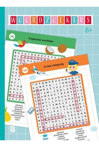 Doeboek woordzoekers 8+