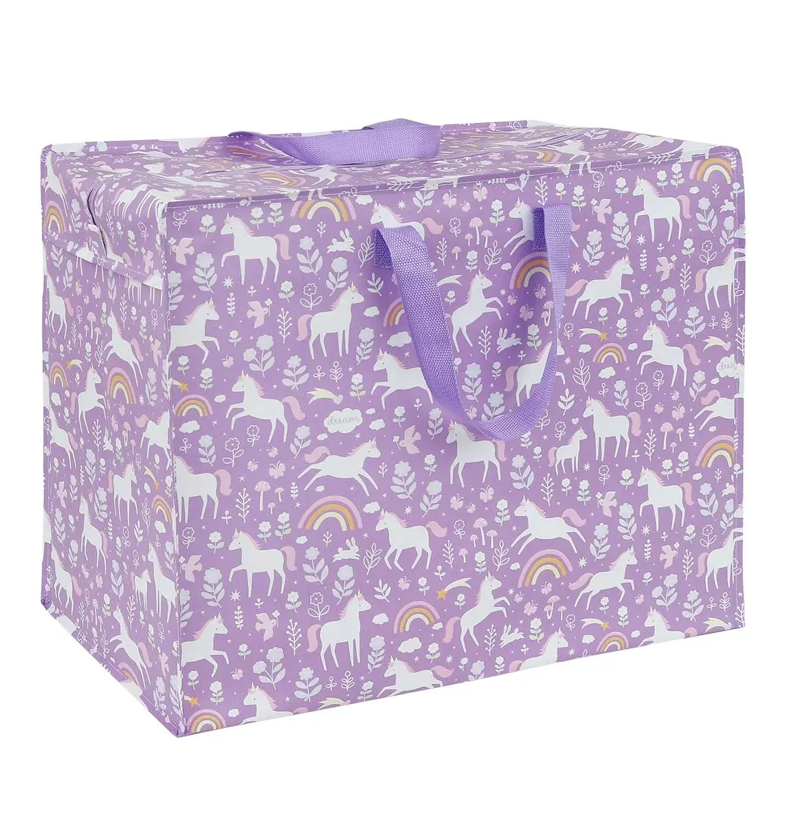A little lovely company XL opbergtas unicorn dreams-1