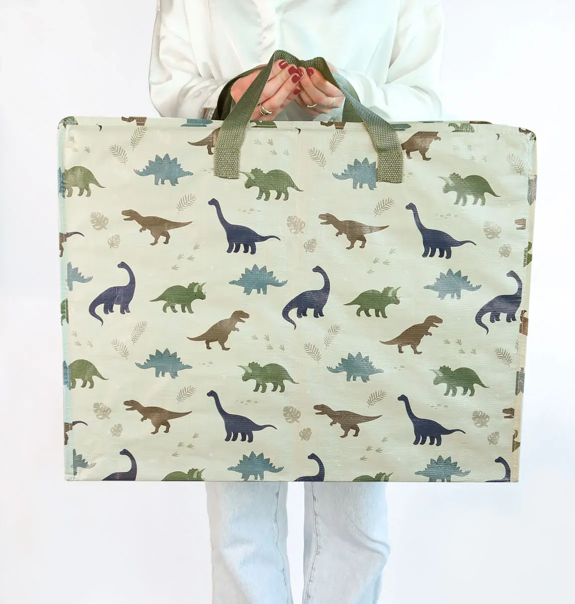 A little lovely company XL opbergtas dinosaurussen-2