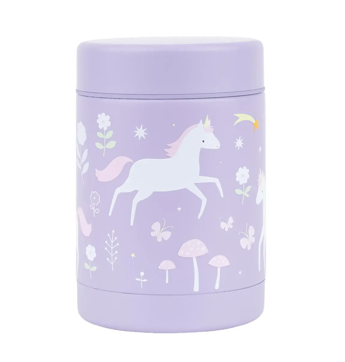 A little lovely company geïsoleerde RVS voedselpot unicorn dreams-1