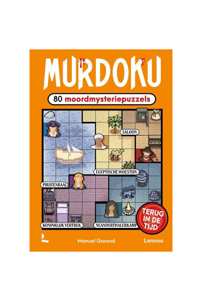 Murdoku 80 moordmysterie puzzels -  terug in de tijd