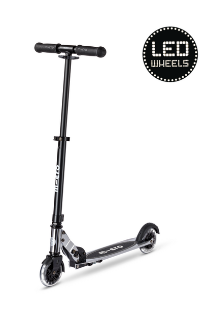 sprite tweewiel step LED zilver 5+
