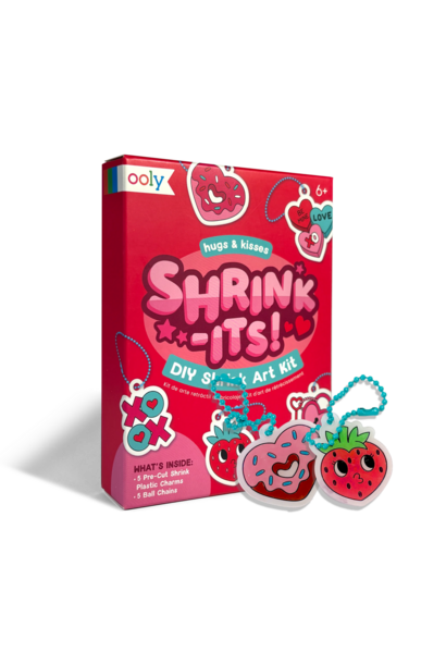 shrink-its art kit voor 5 sleutelhangers