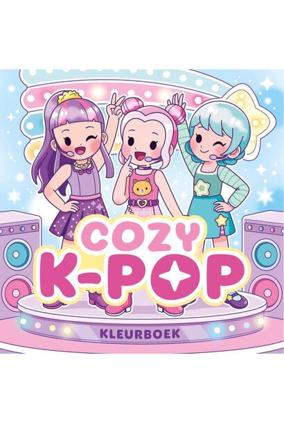 Kleurboek cozy K-pop