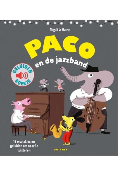 geluidenboek Paco en de jazzband