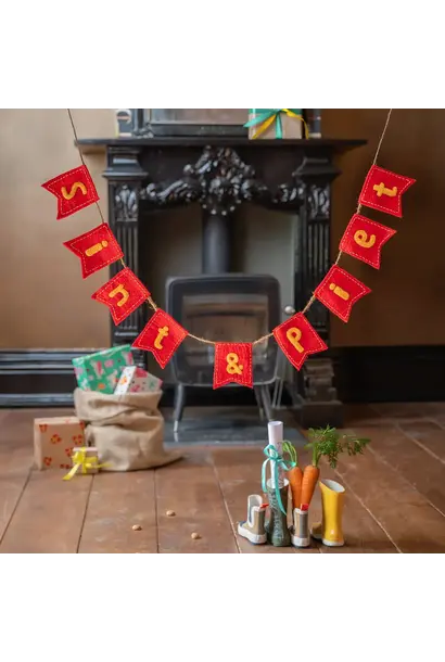 decoratie viltslinger - sint & piet